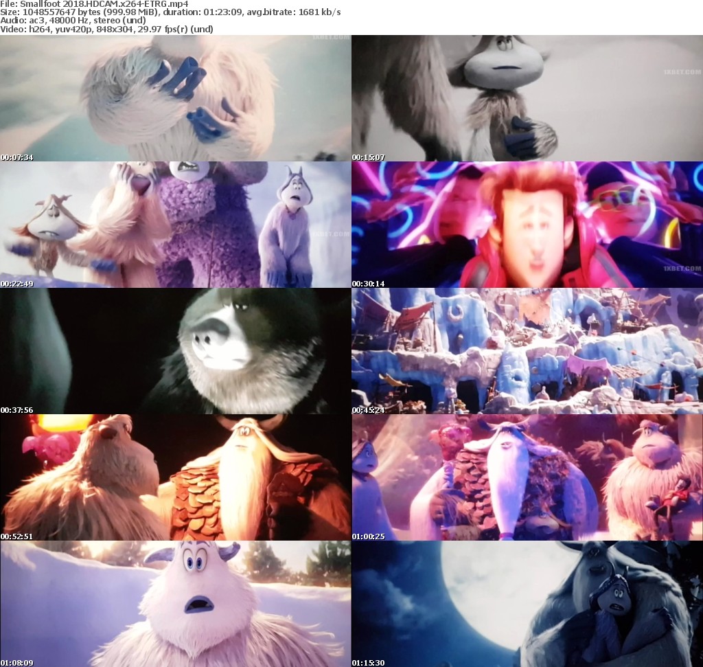 Smallfoot (2018) HDCAM x264-ETRG