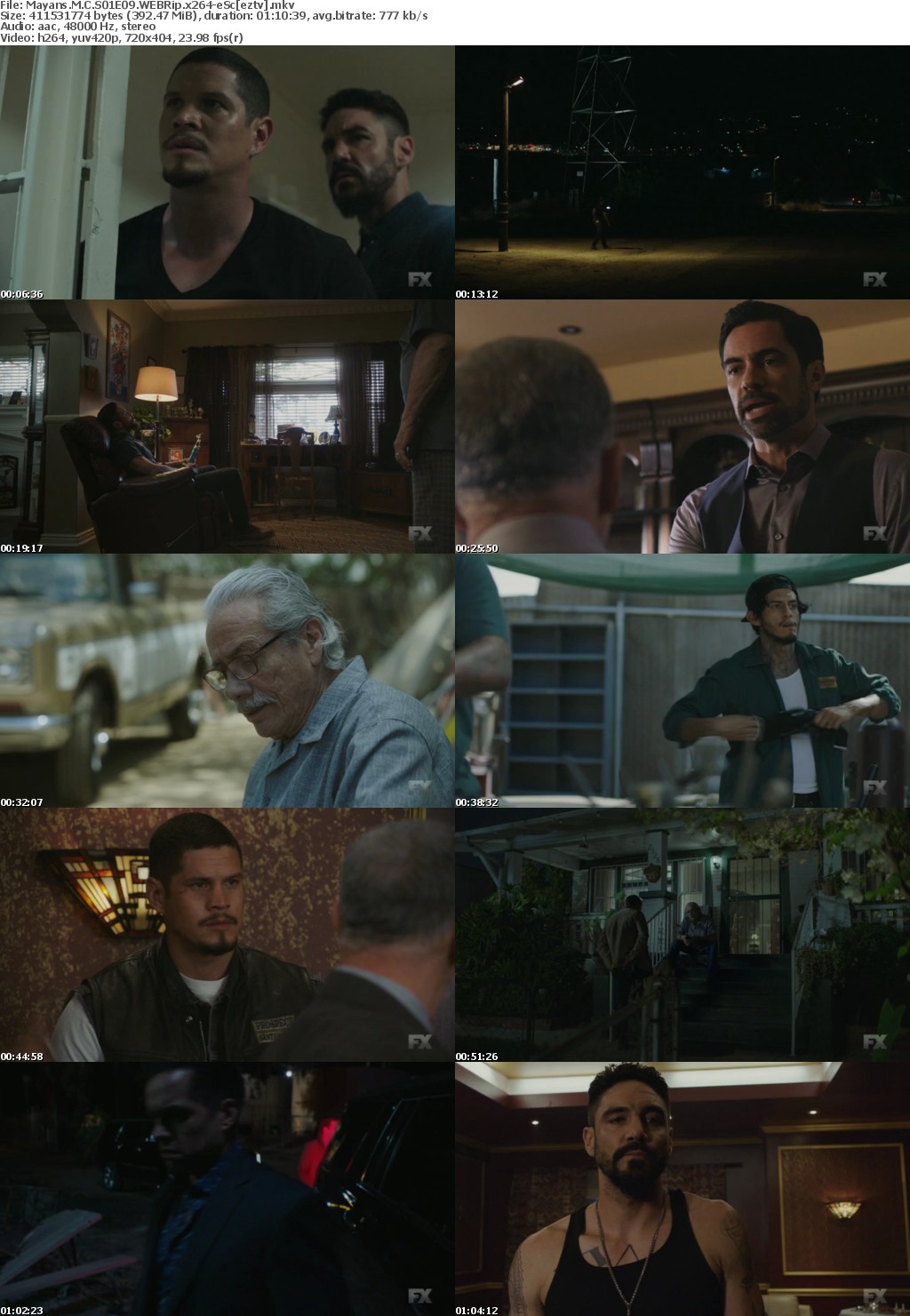 Mayans M C S01E09 WEBRip x264-eSc