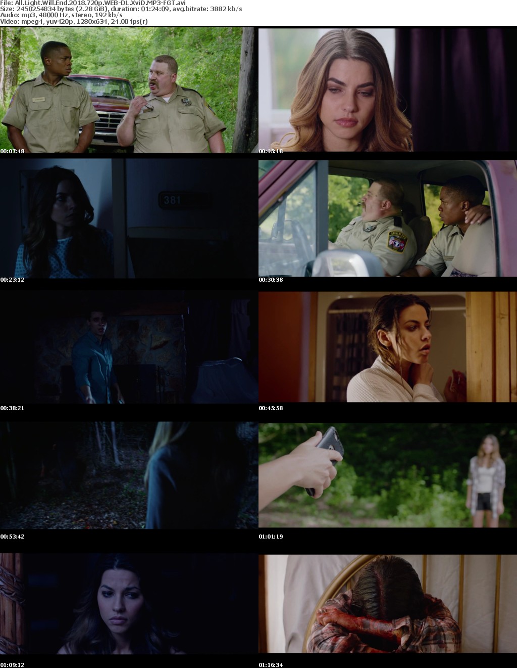 All Light Will End (2018) 720p WEB-DL XviD MP3-FGT