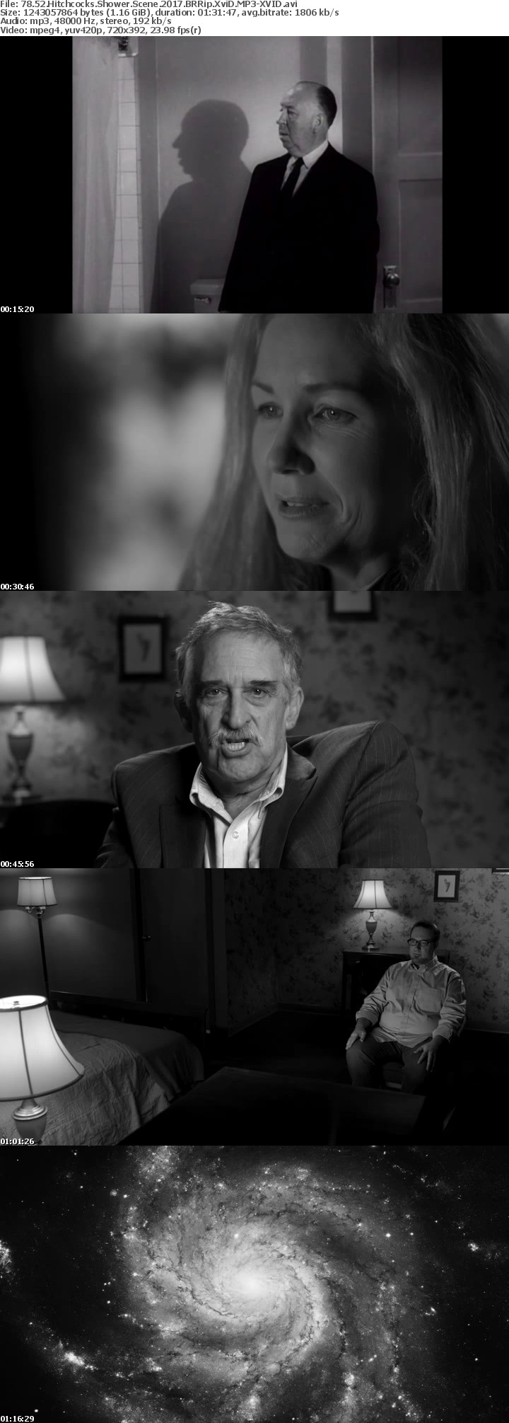 78 52 Hitchcocks Shower Scene 2017 BRRip XviD MP3-XVID 78 52 Hitchcocks Shower Scene 2017 BRRip XviD MP3-XVID