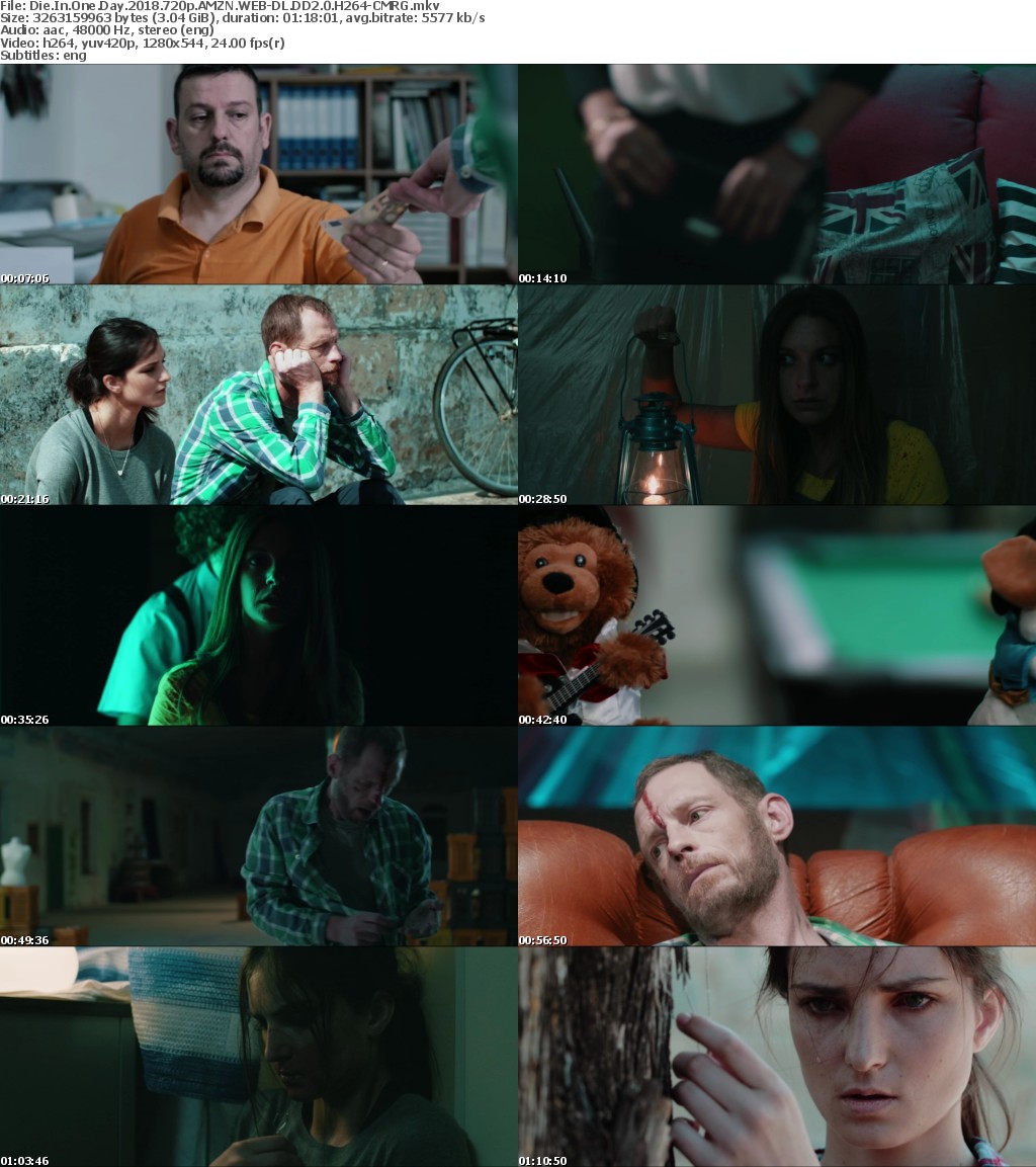 Die In One Day (2018) 720p AMZN WEB-DL DD2.0 H264-CMRG