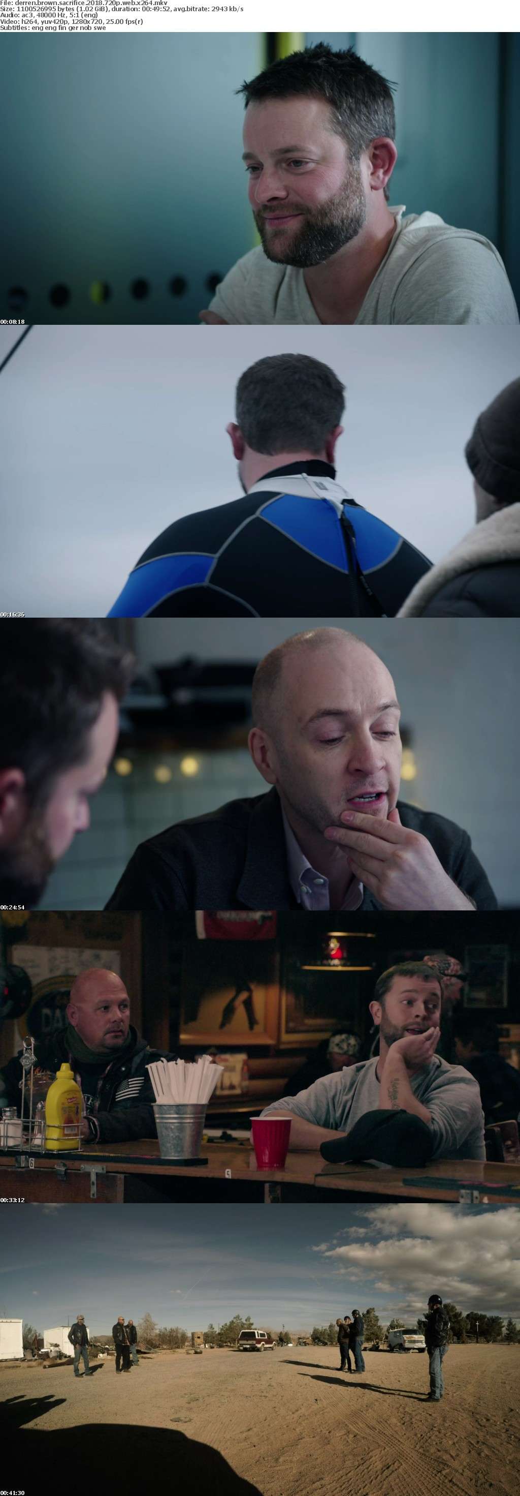 Derren Brown: Sacrifice 2018 720p Web x264 Derren Brown: Sacrifice 2018 720p Web x264