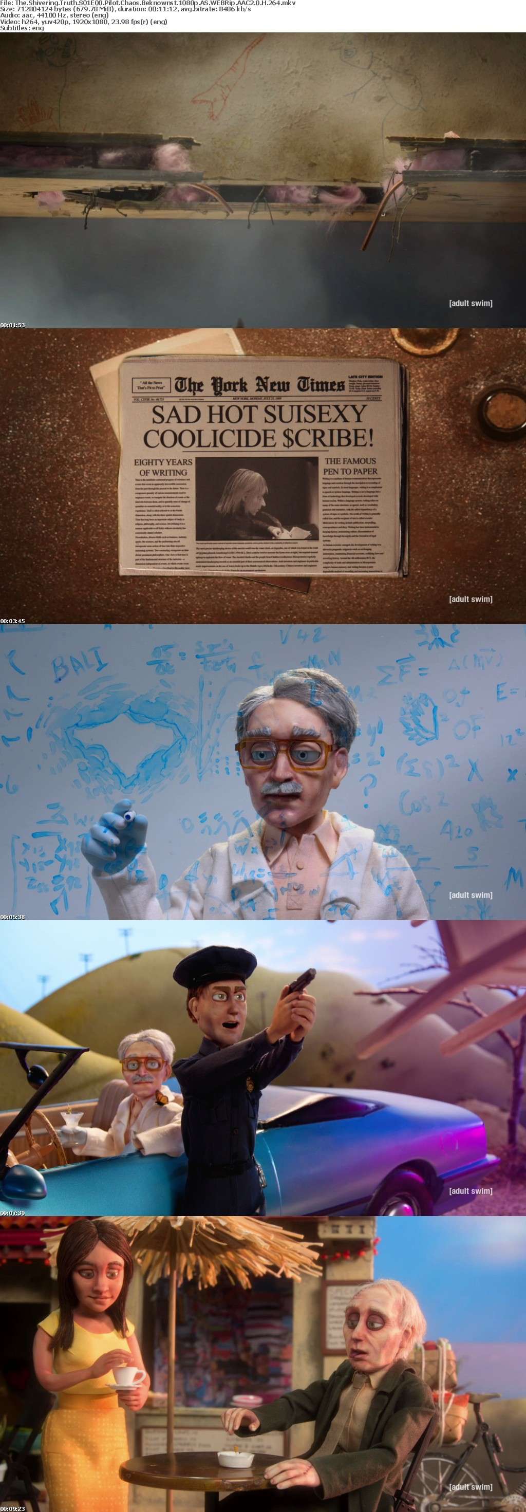 The Shivering Truth S01E00 Pilot Chaos Beknownst 1080p AS WEBRip AAC2 0 H 264 The Shivering Truth S01E00 Pilot Chaos Beknownst 1080p AS WEBRip AAC2 0 H 264