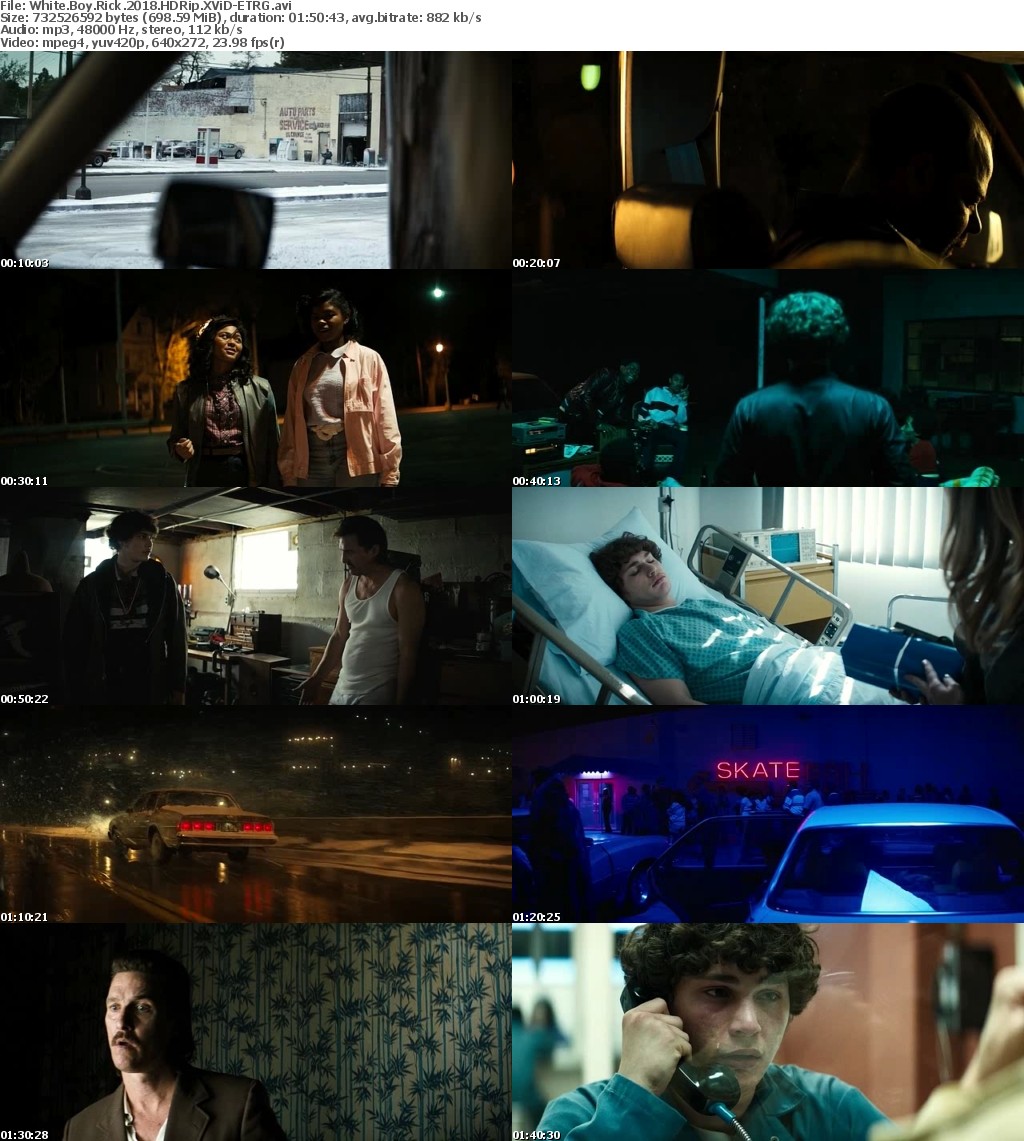 White Boy Rick (2018) HDRip XViD-ETRG