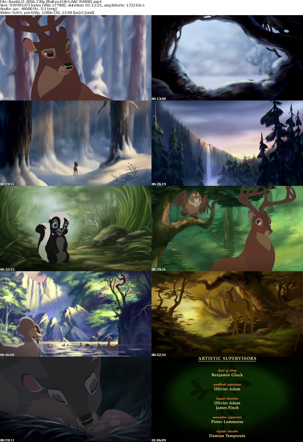 Bambi II (2006) 720p BluRay H264 AAC-RARBG