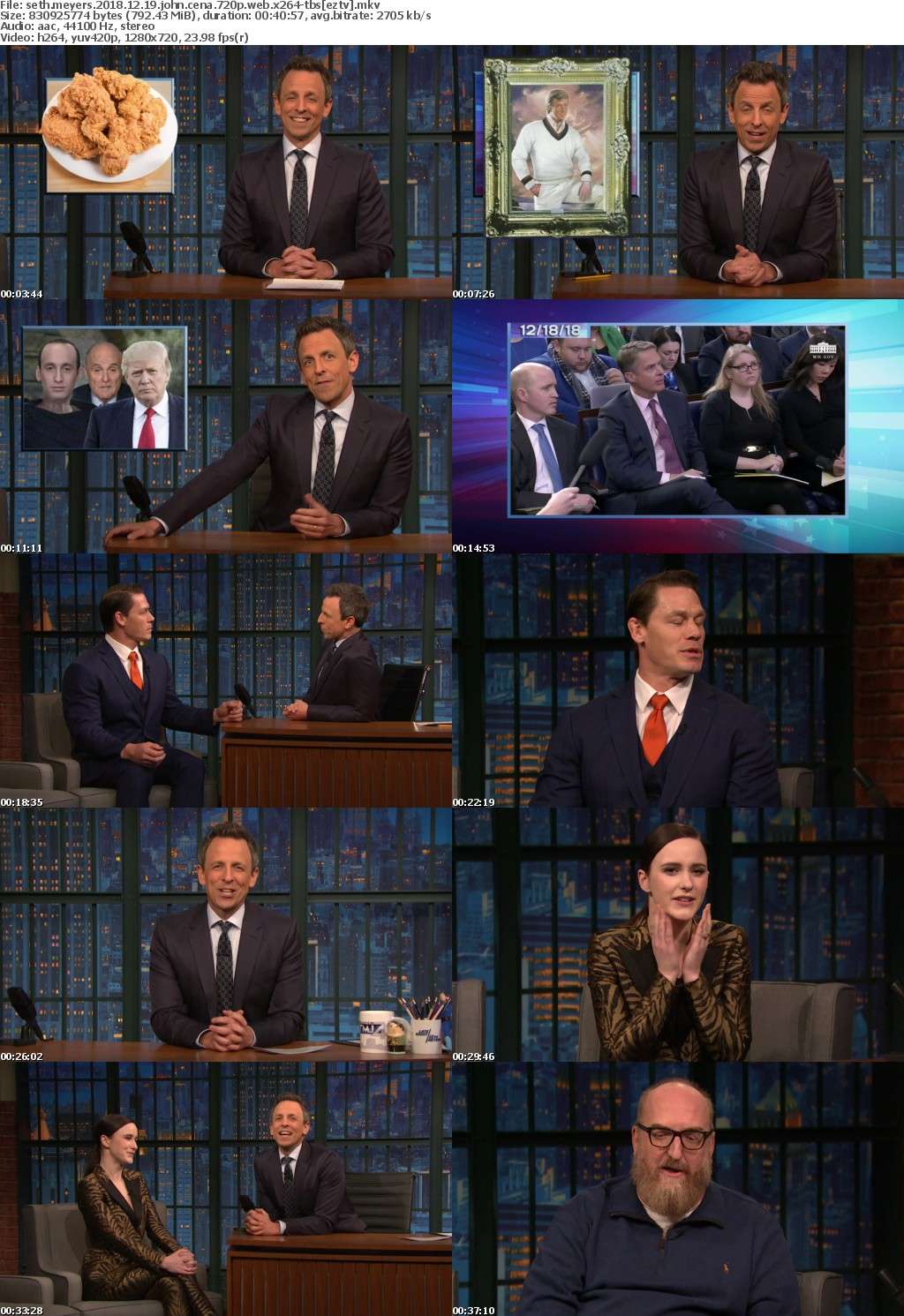 Seth Meyers (2018) 12 19 John Cena 720p WEB x264-TBS