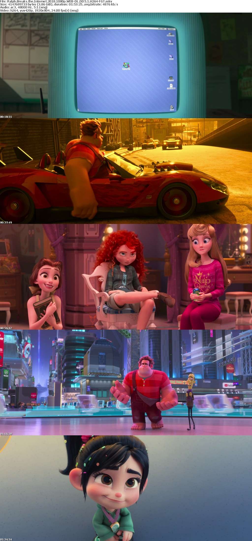 Ralph Breaks the Internet 2018 1080p WEB-DL DD5 1 H264-FGT Ralph Breaks the Internet 2018 1080p WEB-DL DD5 1 H264-FGT