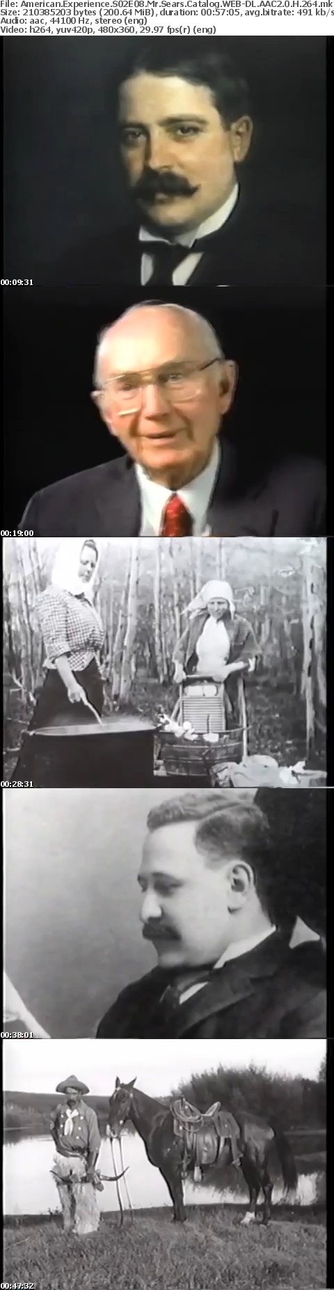 American Experience S02E08 Mr Sears Catalog WEB-DL AAC2 0 H 264 American Experience S02E08 Mr Sears Catalog WEB-DL AAC2 0 H 264