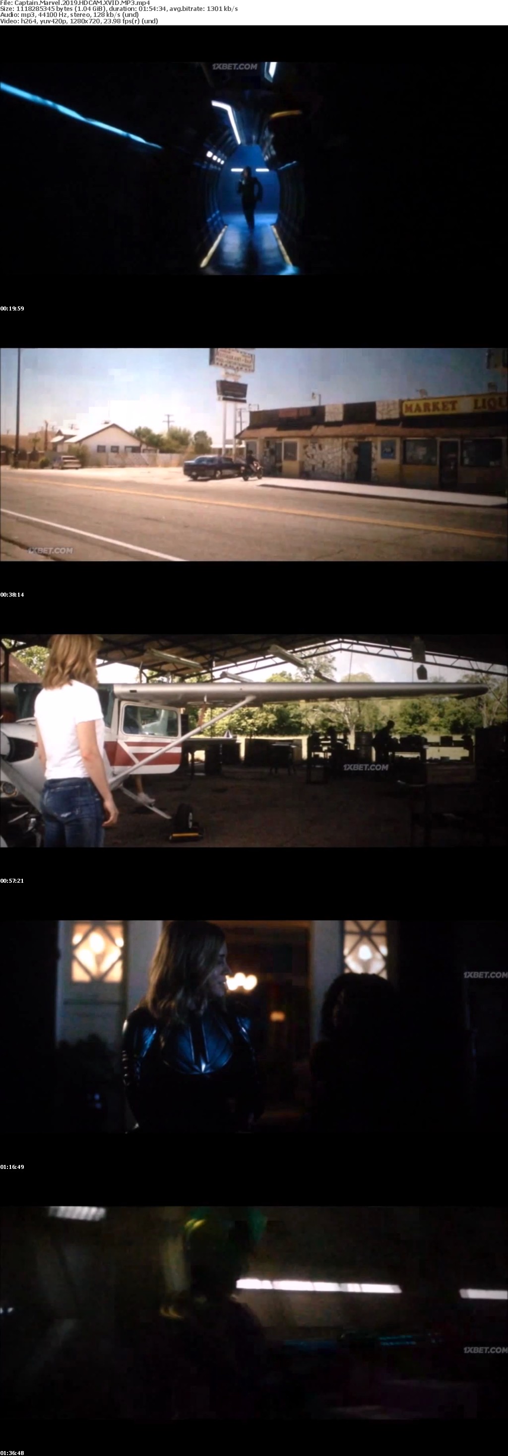 Captain Marvel 2019 HDCAM XVID MP3 Captain Marvel 2019 HDCAM XVID MP3