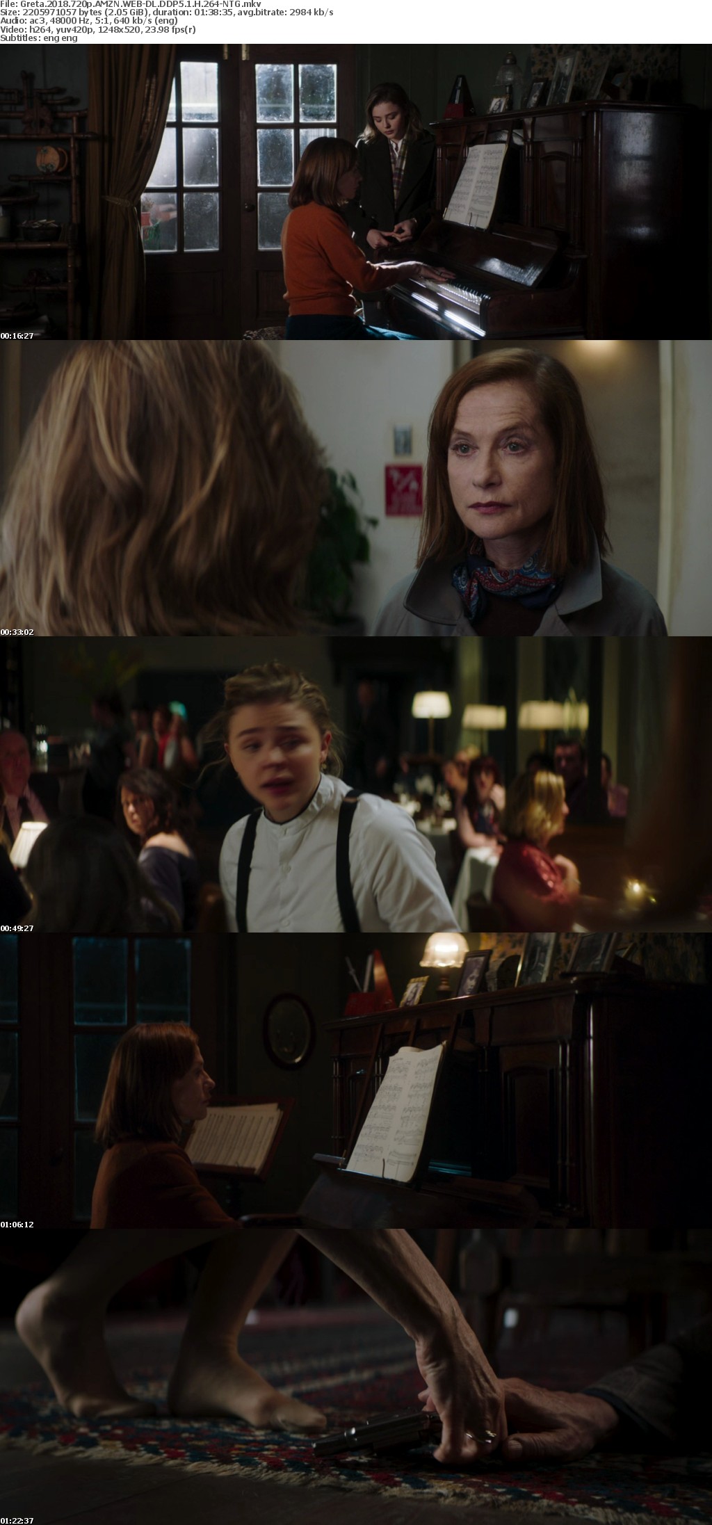 Greta 2018 720p AMZN WEBRip DDP5 1 x264-NTG Greta 2018 720p AMZN WEBRip DDP5 1 x264-NTG