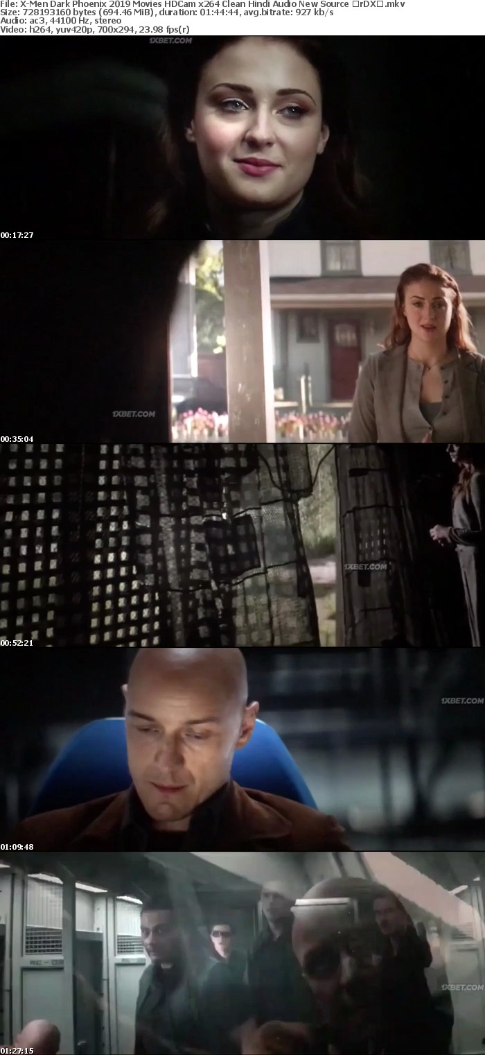 Dark Phoenix 2019 Movies HDCam x264 Clean Hindi Audio New Source with Sample Dark Phoenix 2019 Movies HDCam x264 Clean Hindi Audio New Source with Sample