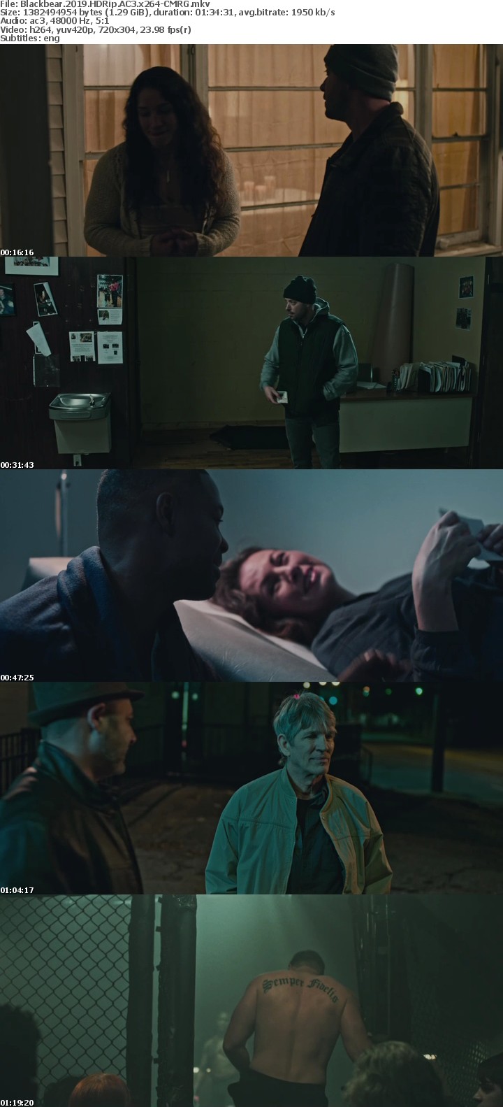 Blackbear 2019 HDRip AC3 x264-CMRG Blackbear 2019 HDRip AC3 x264-CMRG