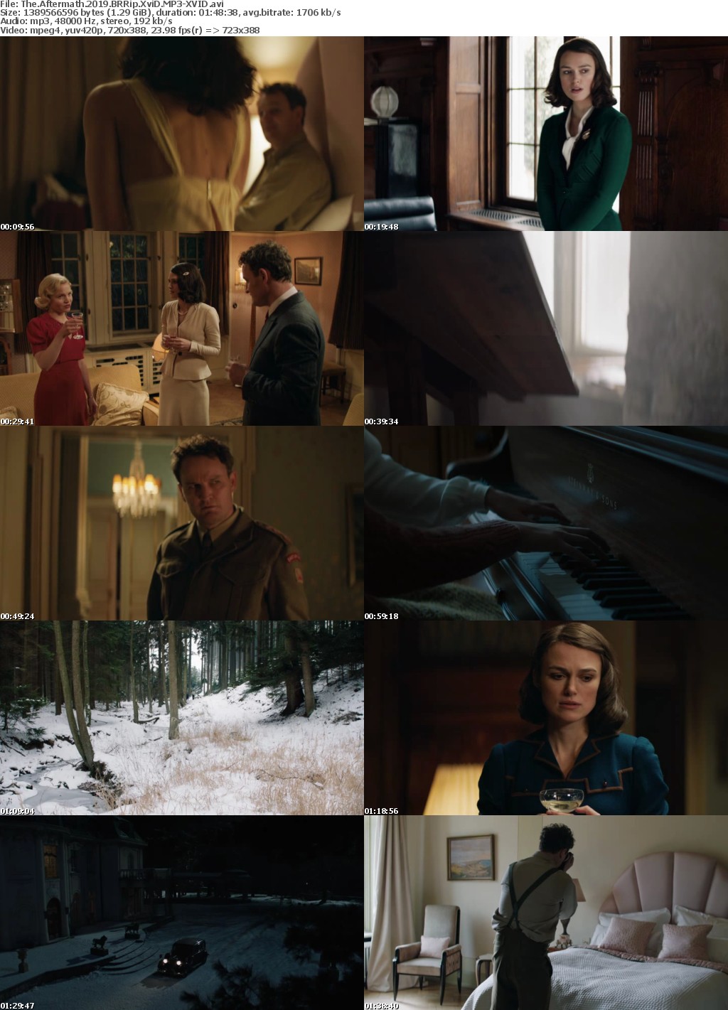 The Aftermath (2019) BRRip XviD MP3-XVID