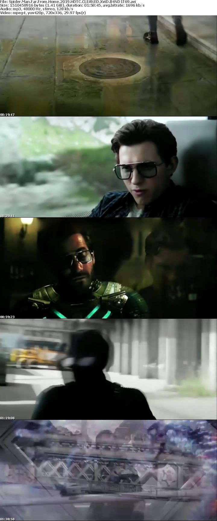 Spider Man Far From Home 2019 HDTC CLEANED XviD B4ND1T69 Spider Man Far From Home 2019 HDTC CLEANED XviD B4ND1T69