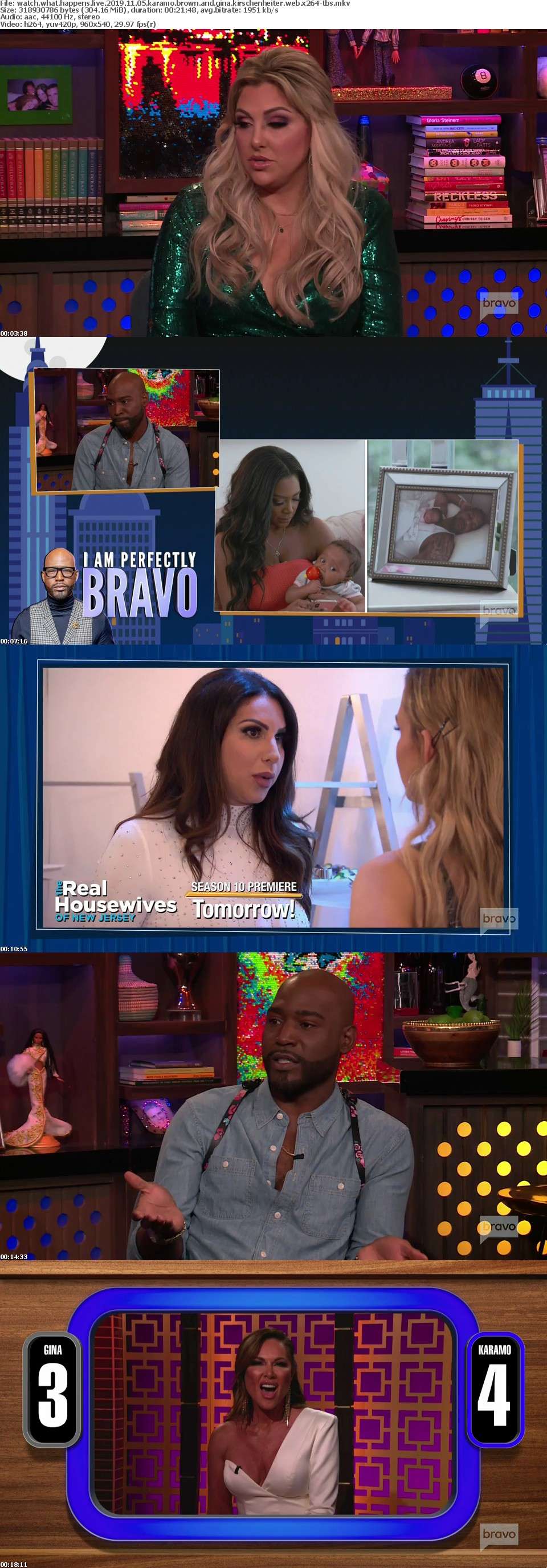 Watch What Happens Live 2019 11 05 Karamo Brown and Gina Kirschenheiter WEB x264-TBS Watch What Happens Live 2019 11 05 Karamo Brown and Gina Kirschenheiter WEB x264-TBS