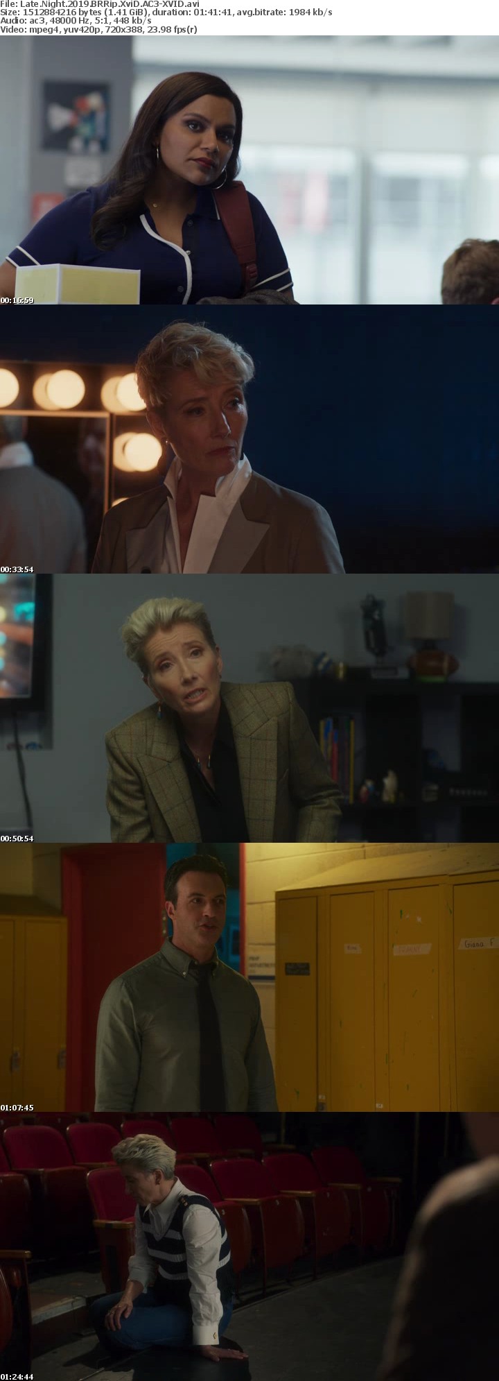 Late Night 2019 BRRip XviD AC3-XVID Late Night 2019 BRRip XviD AC3-XVID