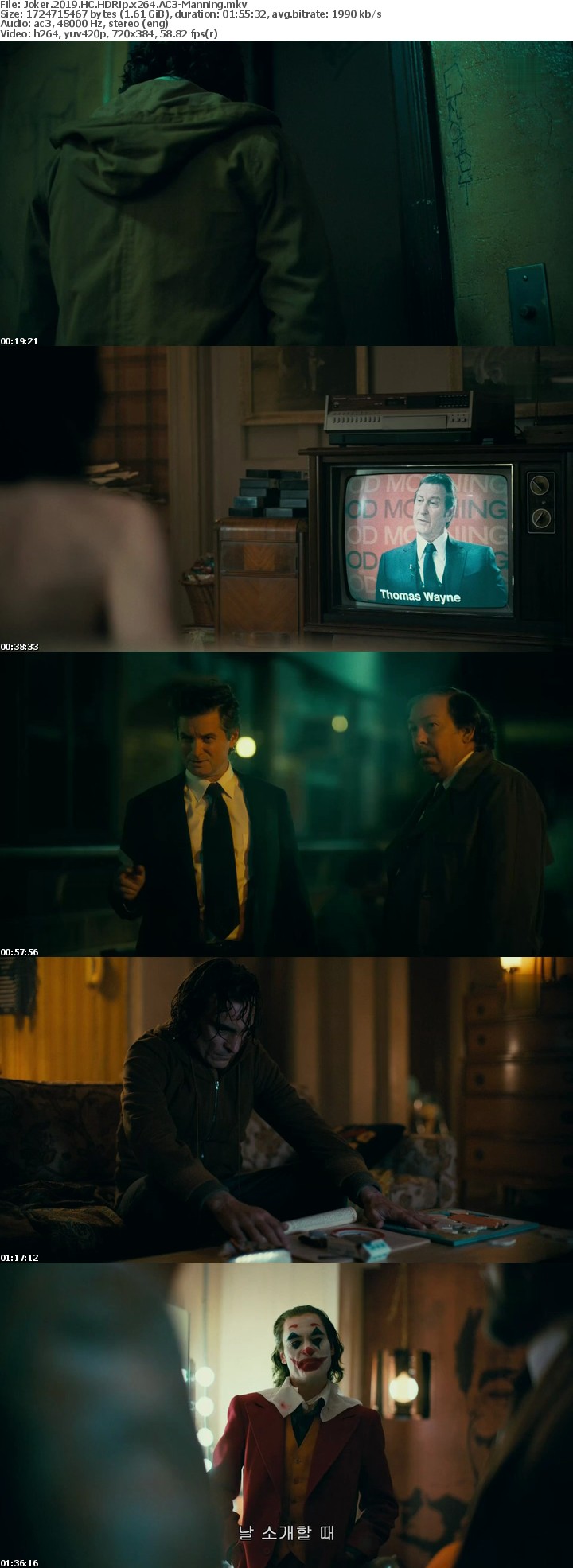 Joker 2019 HC HDRip x264 AC3-Manning Joker 2019 HC HDRip x264 AC3-Manning