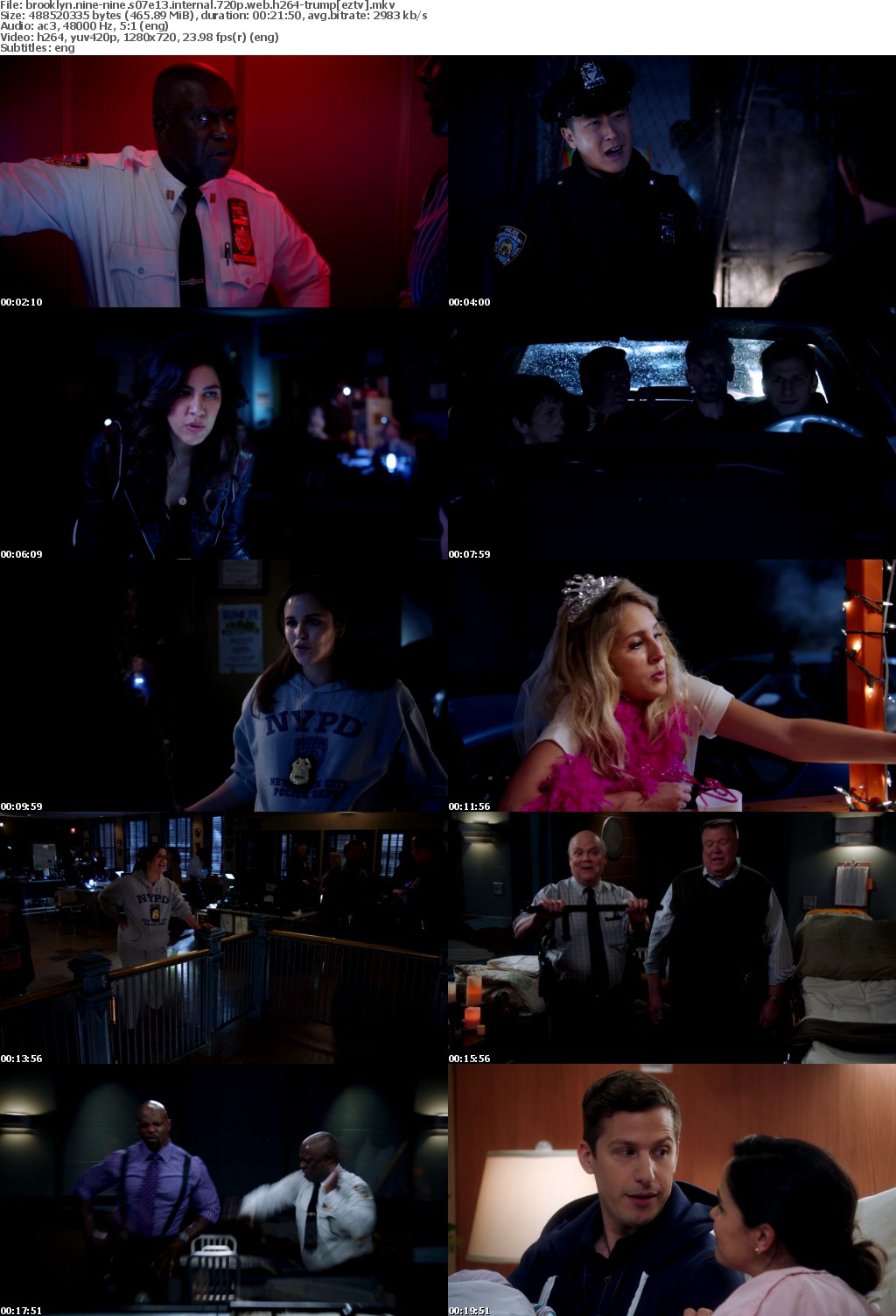 Brooklyn Nine-Nine S07E13 iNTERNAL 720p WEB h264-TRUMP Brooklyn Nine-Nine S07E13 iNTERNAL 720p WEB h264-TRUMP