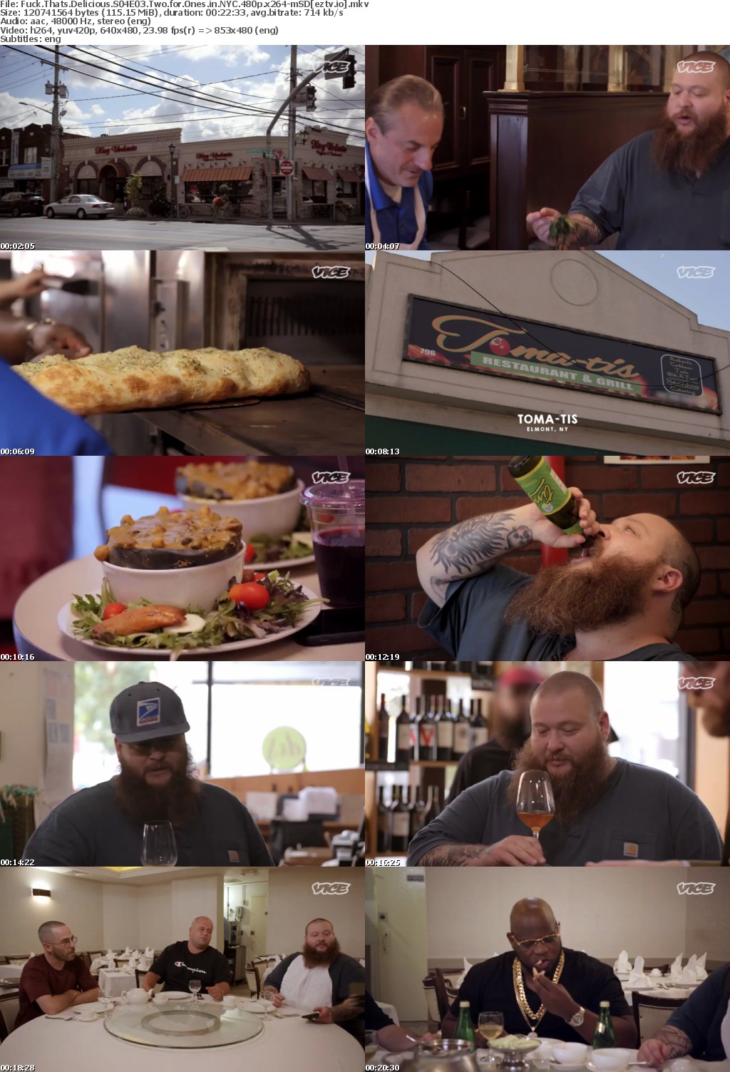Fuck Thats Delicious S04E03 Two for Ones in NYC 480p x264-mSD