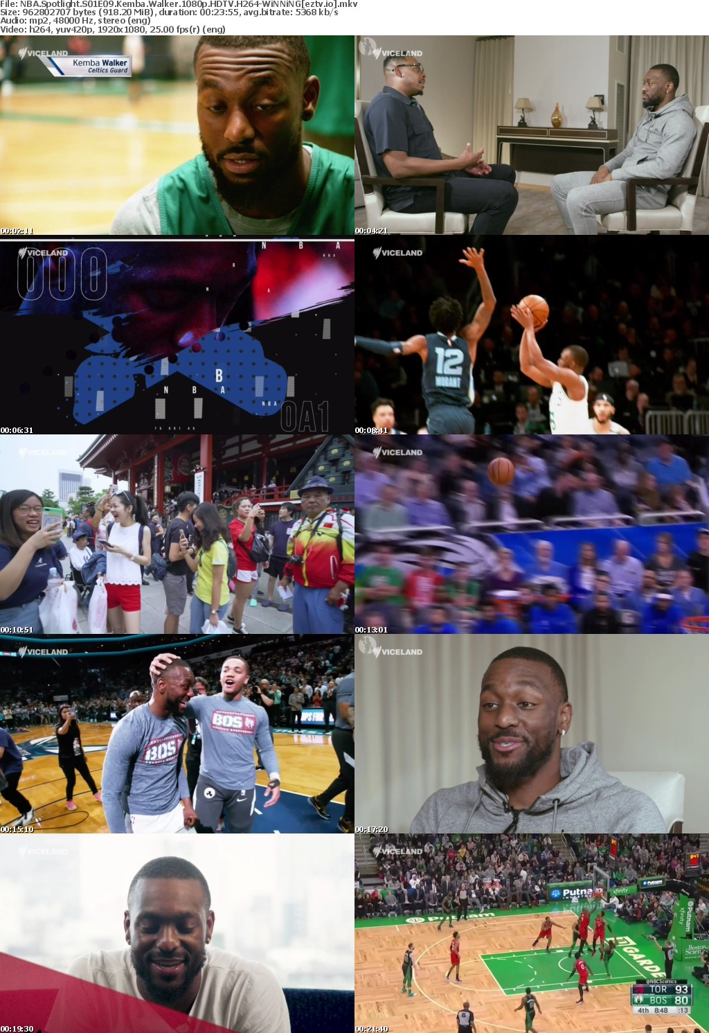 NBA Spotlight S01E09 Kemba Walker 1080p HDTV H264-WiNNiNG