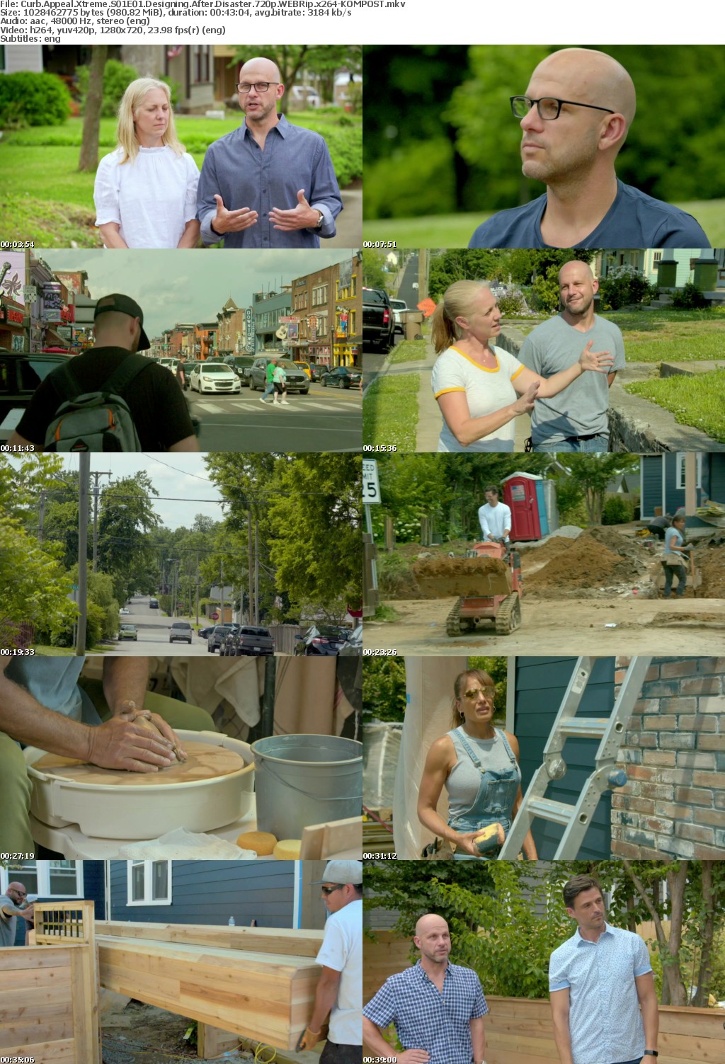 Curb Appeal Xtreme S01E01 Designing After Disaster 720p WEBRip x264-KOMPOST