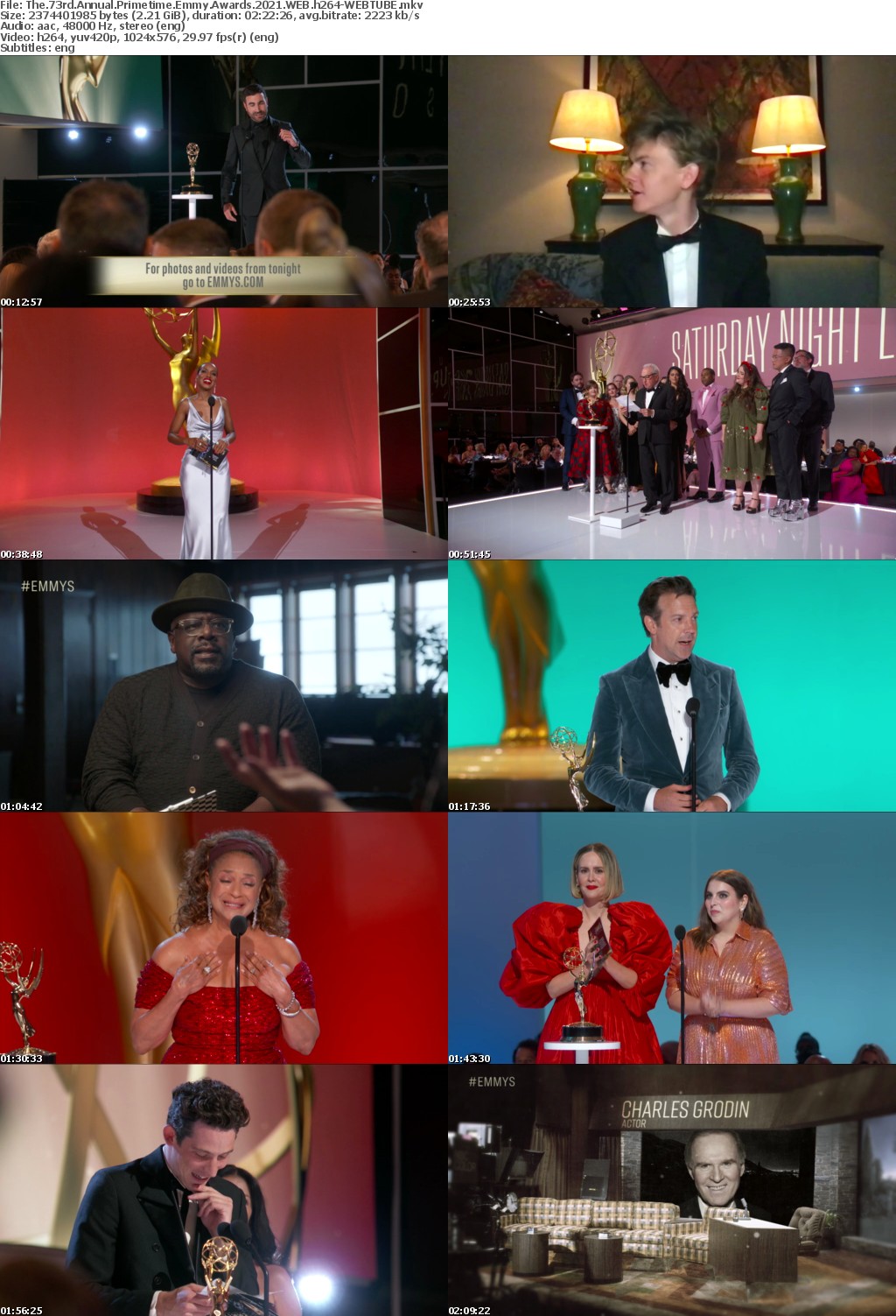 The 73rd Annual Primetime Emmy Awards 2021 WEB h264-WEBTUBE