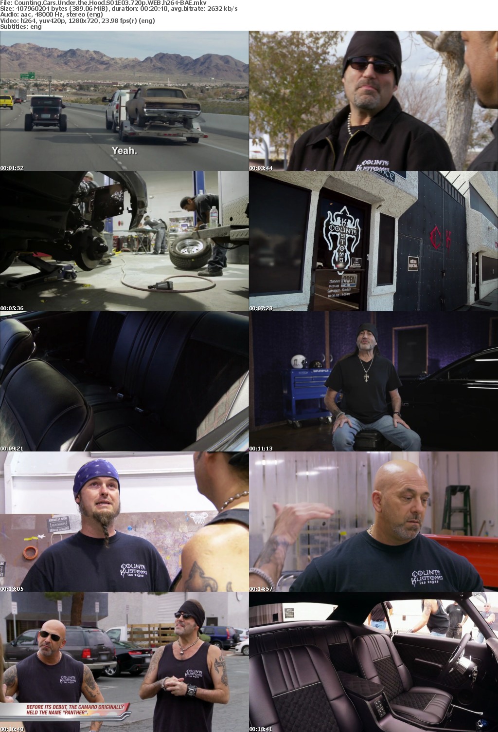 Counting Cars Under the Hood S01E03 720p WEB h264-BAE
