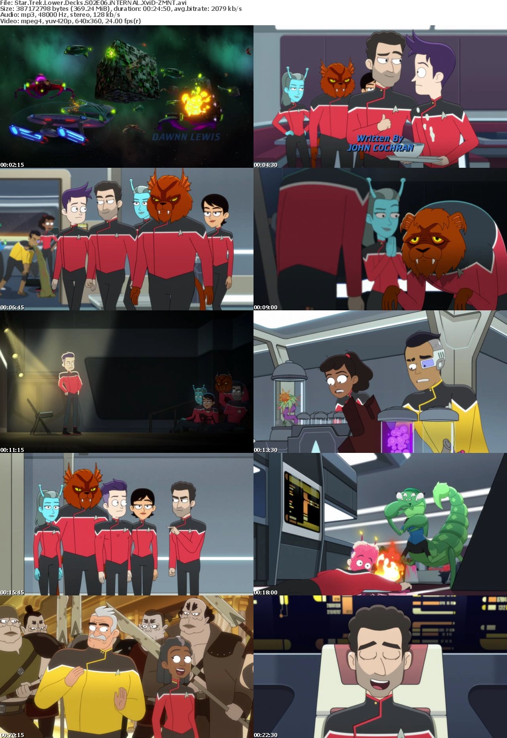 Star Trek Lower Decks S02 XviD-ZMNT