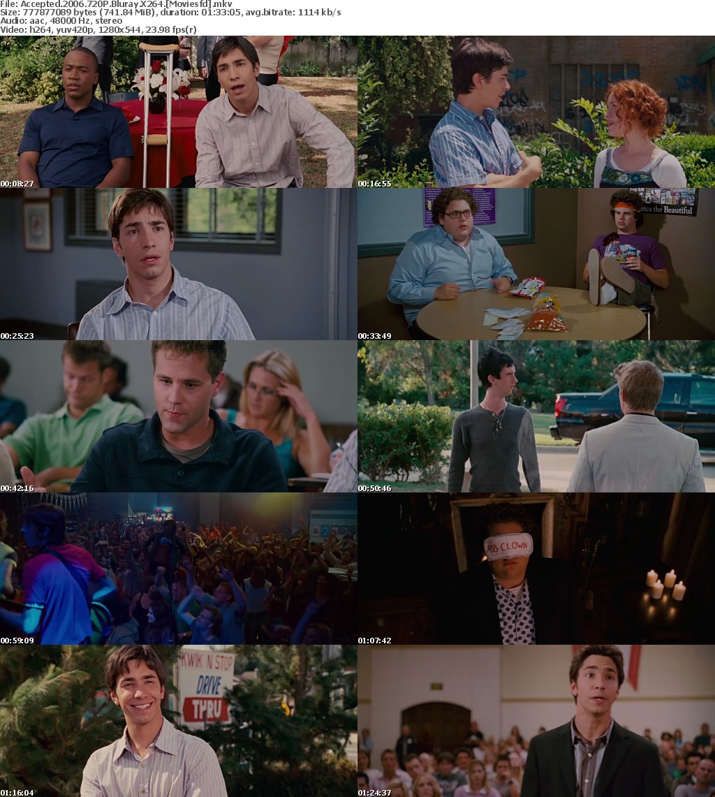 Accepted (2006) 720p BluRay X264 MoviesFD