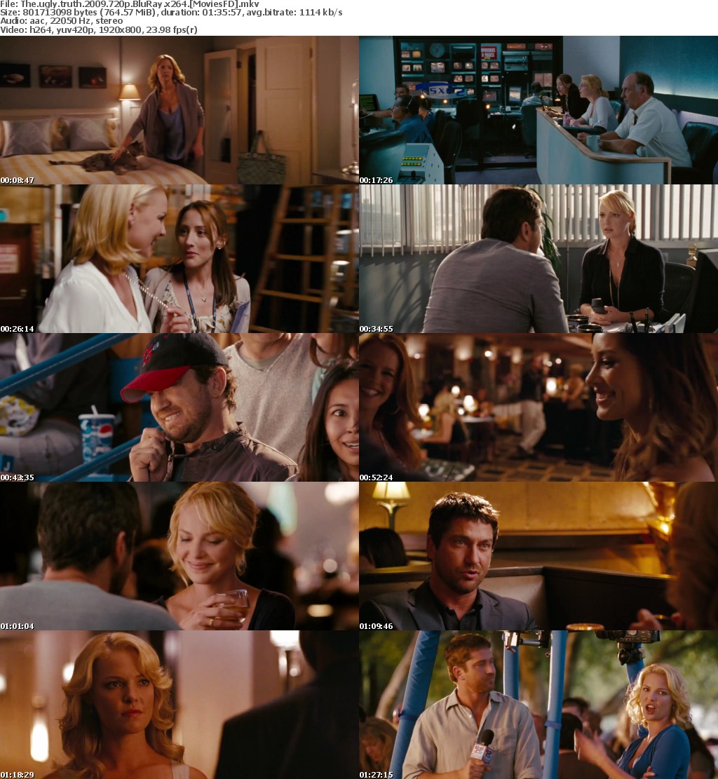 The Ugly Truth (2009) 720p BluRay x264 - MoviesFD