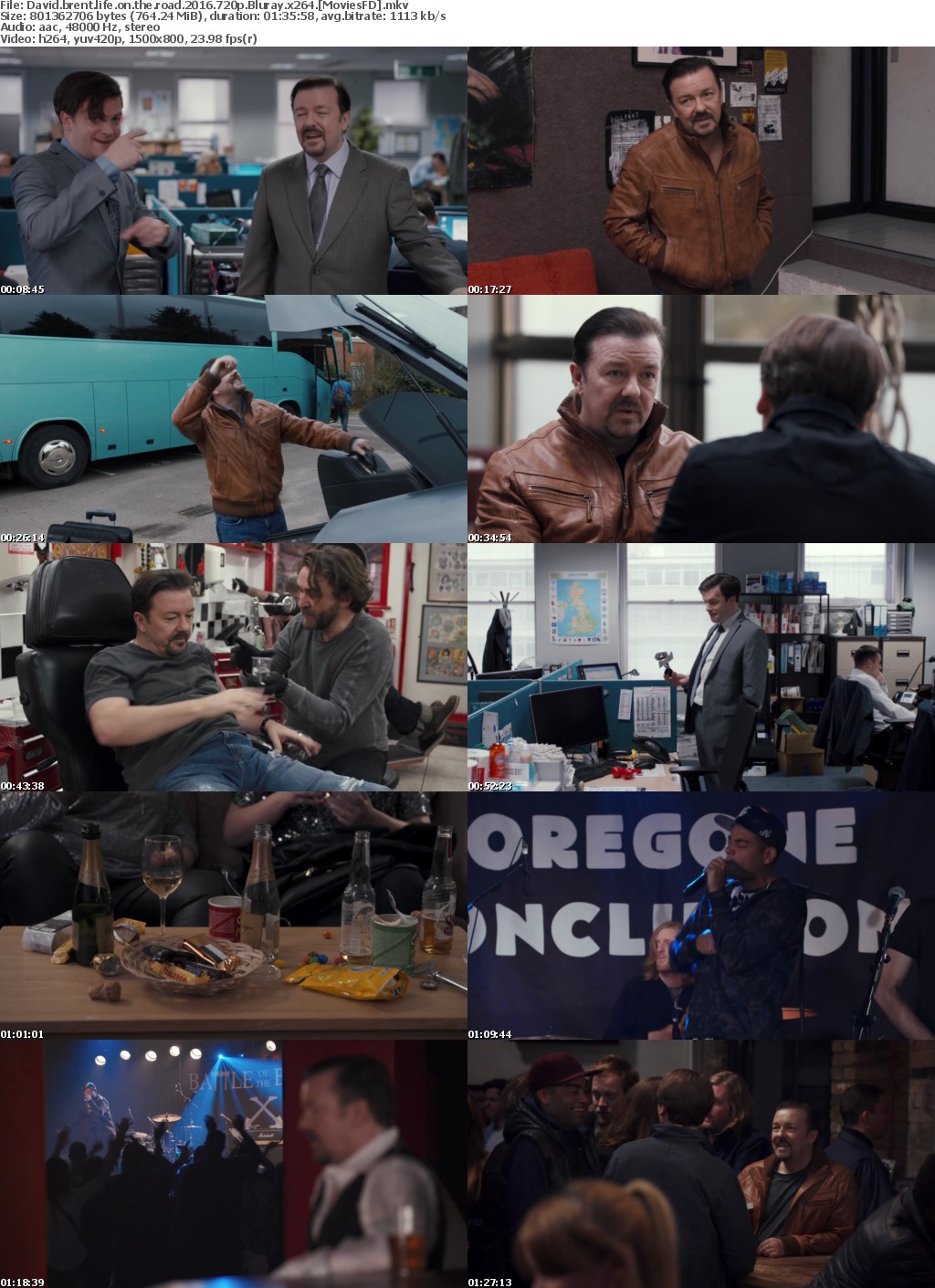 David Brent Life on the Road (2016) 720p BluRay x264 - MoviesFD