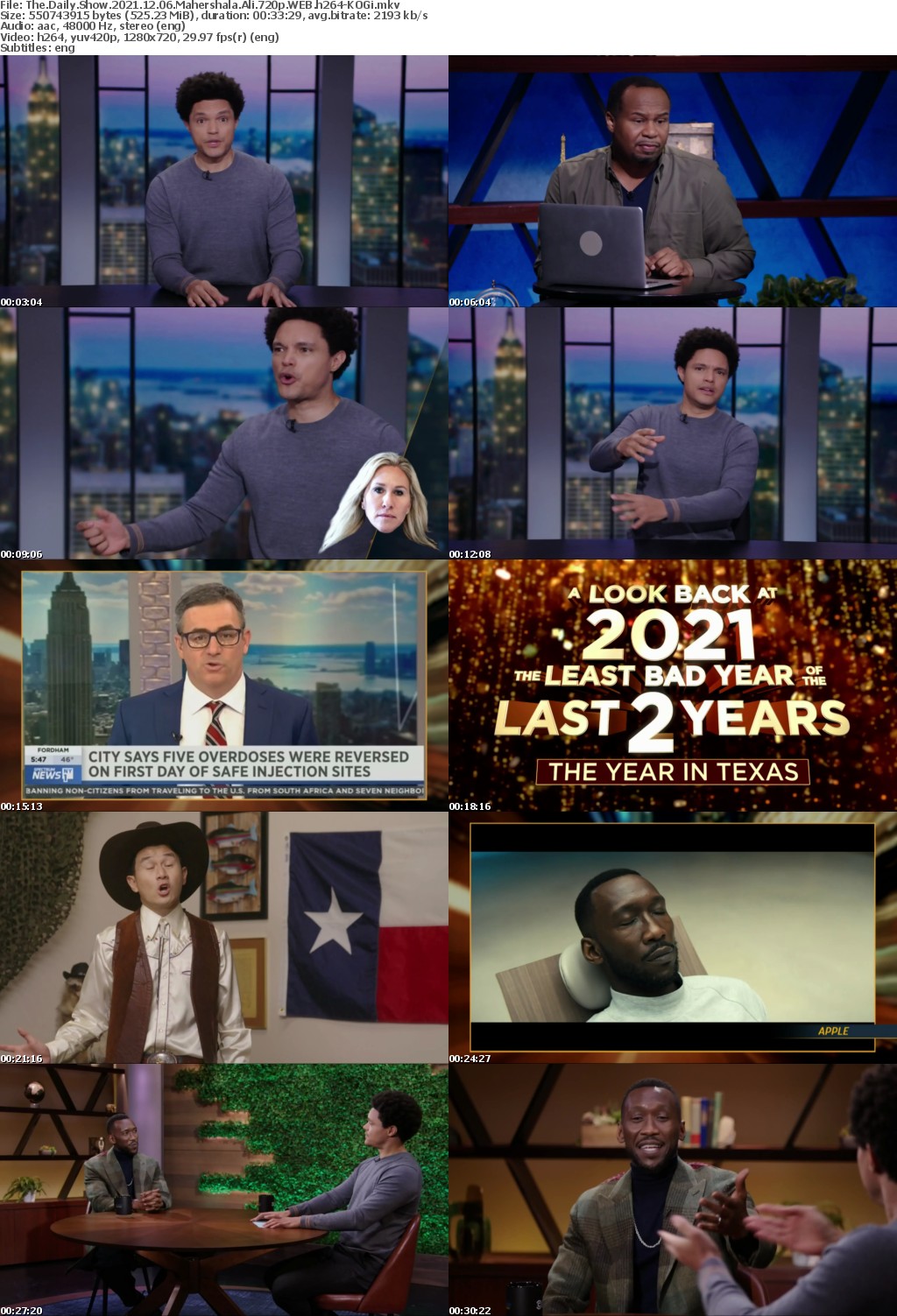 The Daily Show 2021 12 06 Mahershala Ali 720p WEB h264-KOGi