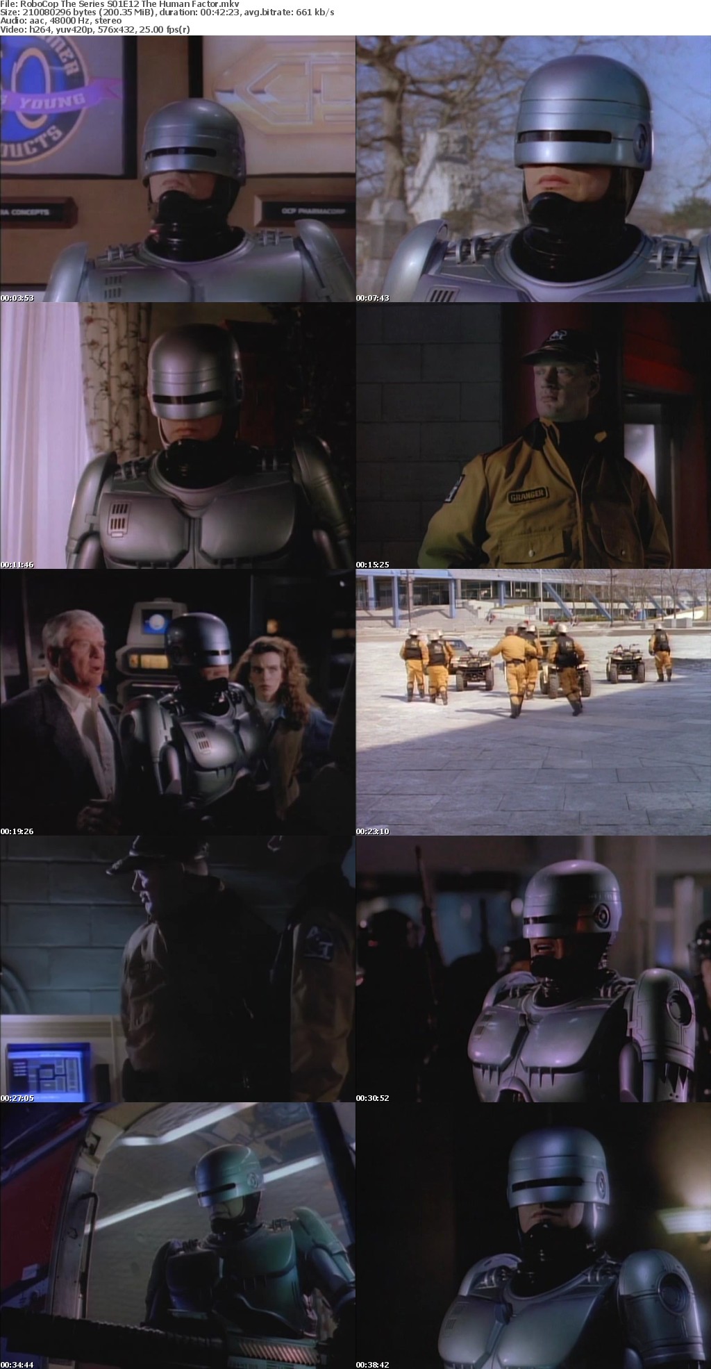 Robocop the Series 1994 Season 1 Complete TVRip x264 i c