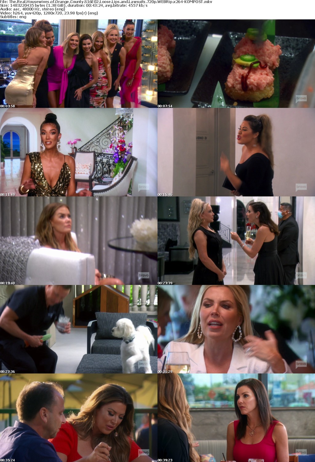 The Real Housewives of Orange County S16E02 Loose Lips and Lawsuits 720p WEBRip x264-KOMPOST
