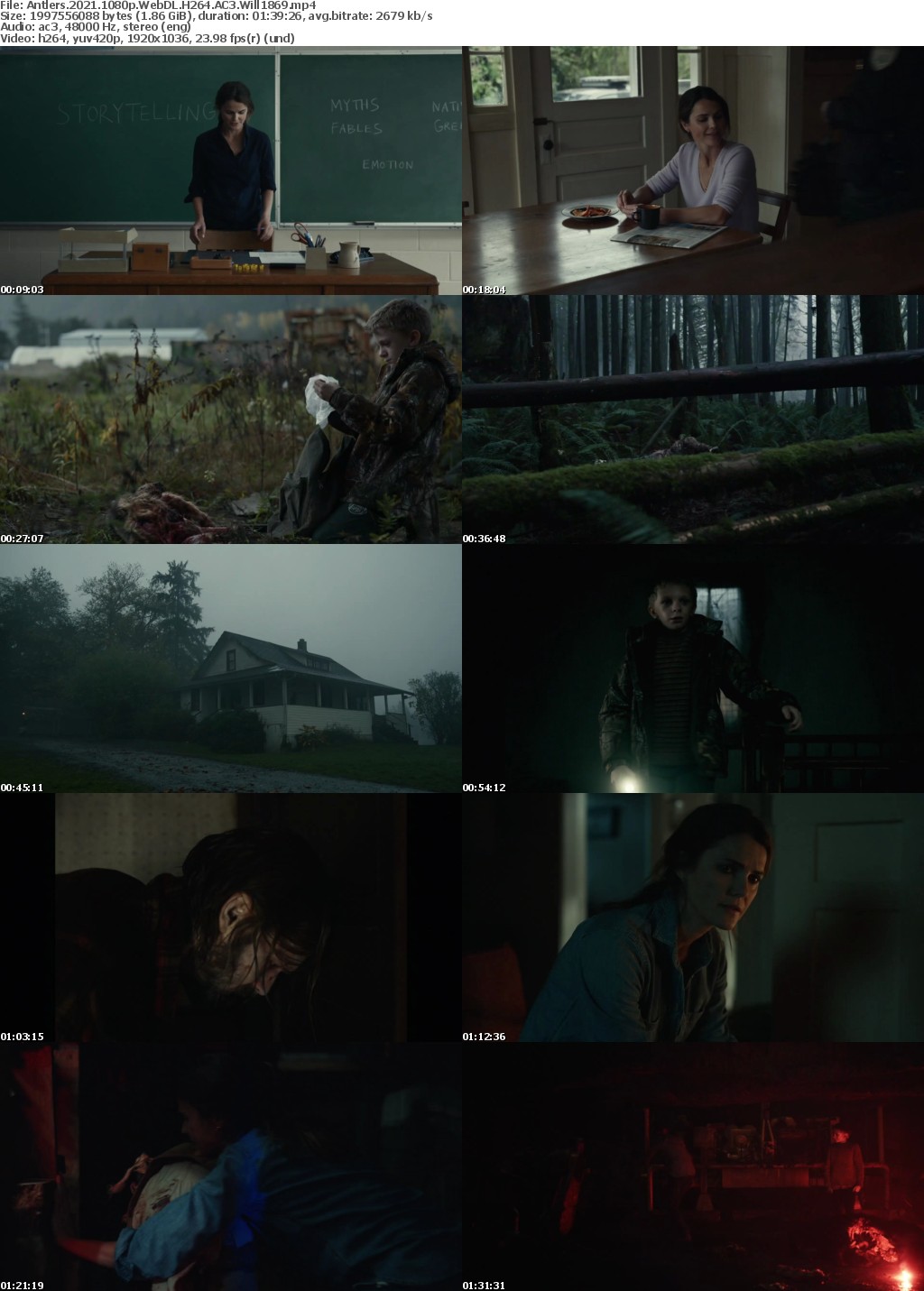 Antlers 2021 1080p WebDL H264 AC3 Will1869