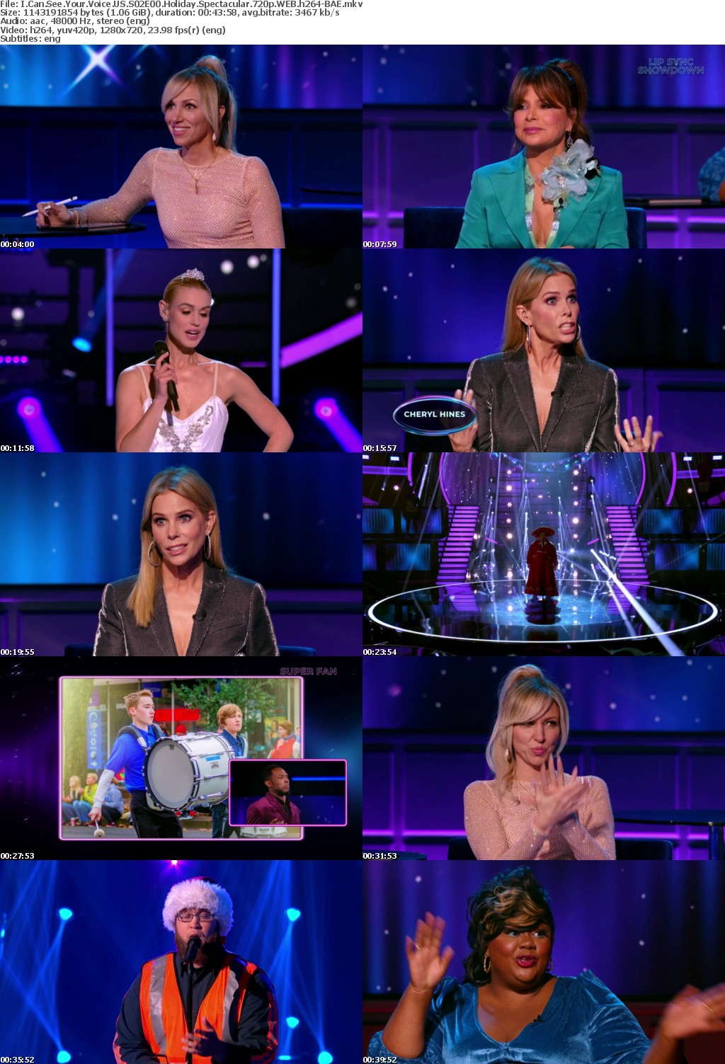 I Can See Your Voice US S02E00 Holiday Spectacular 720p WEB h264-BAE