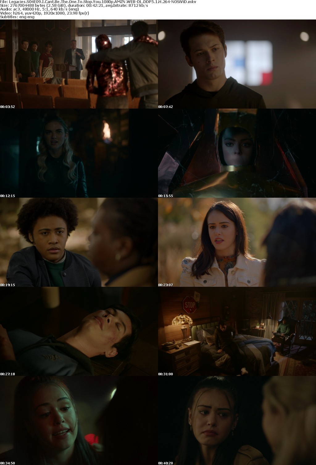 Legacies S04E09 I Cant Be The One To Stop You 1080p AMZN WEBRip DDP5 1 x264-NOSiViD