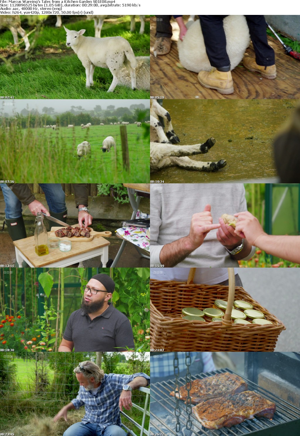 Marcus Wareings Tales from a Kitchen Garden S01E08 (1280x720p HD, 50fps, soft Eng subs)