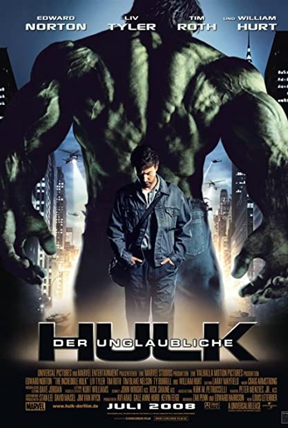 The Incredible Hulk (2008) 1080p Bluray AV1 Opus Multi4 dAV1nci