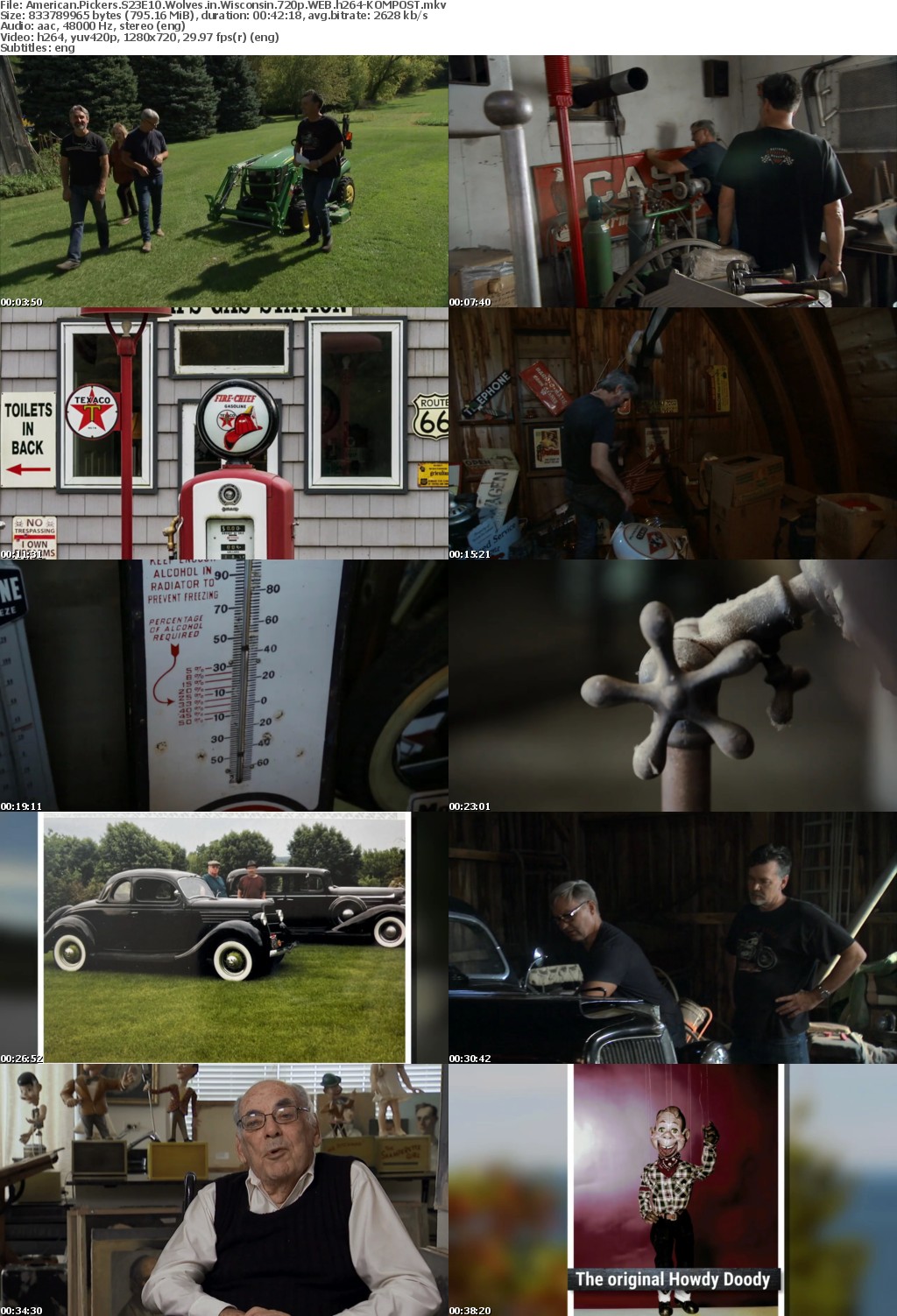 American Pickers S23E10 Wolves in Wisconsin 720p WEB h264-KOMPOST