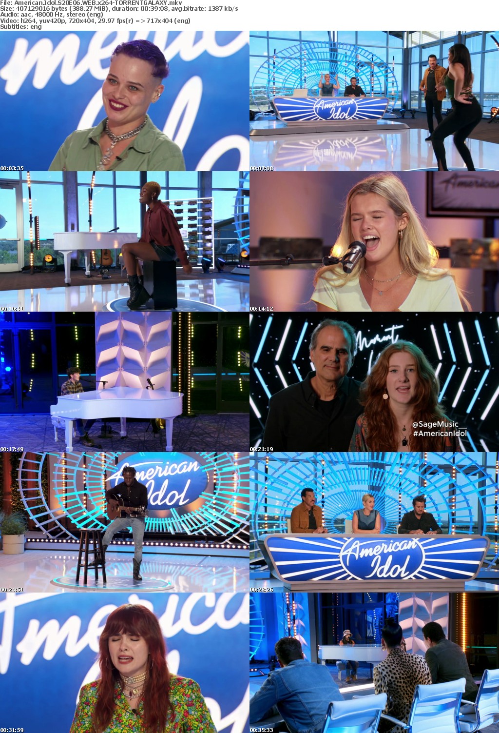 American Idol S20E06 WEB x264-GALAXY