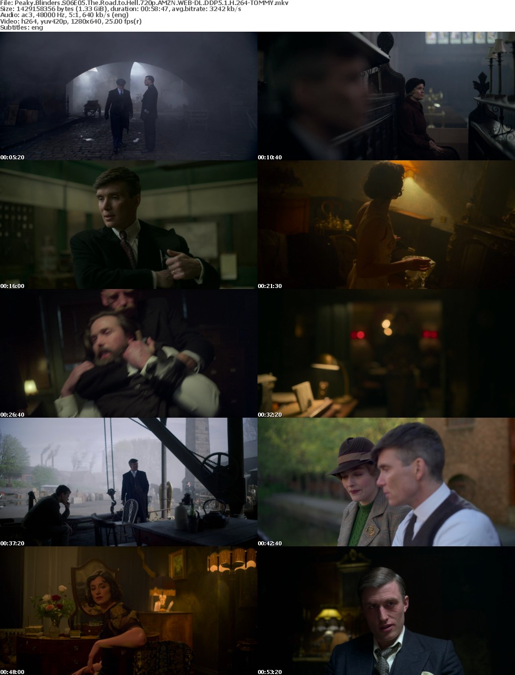 Peaky Blinders S06E05 The Road to Hell 720p AMZN WEBRip DDP5 1 x264-TOMMY