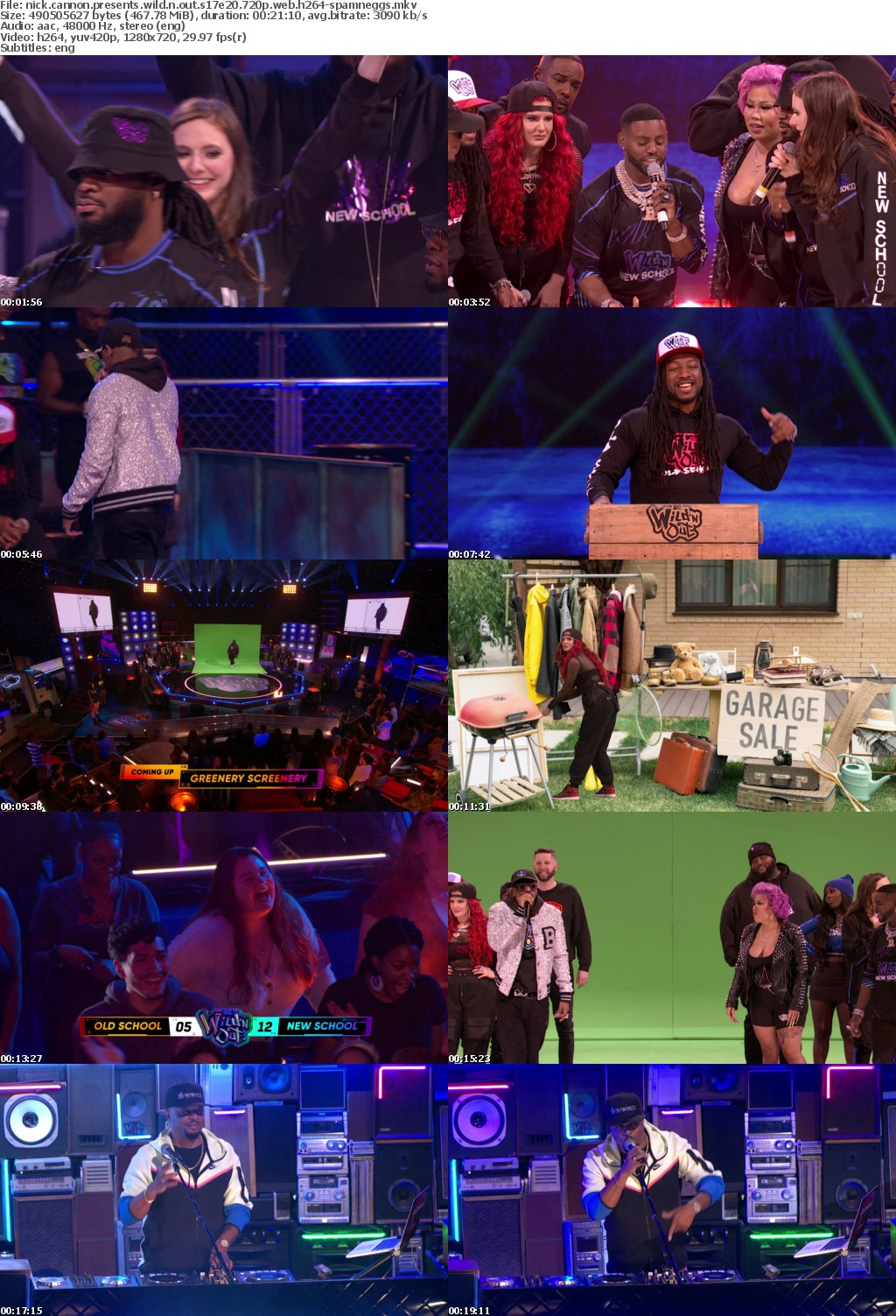 Nick Cannon Presents Wild N Out S17E20 720p WEB H264-SPAMnEGGS