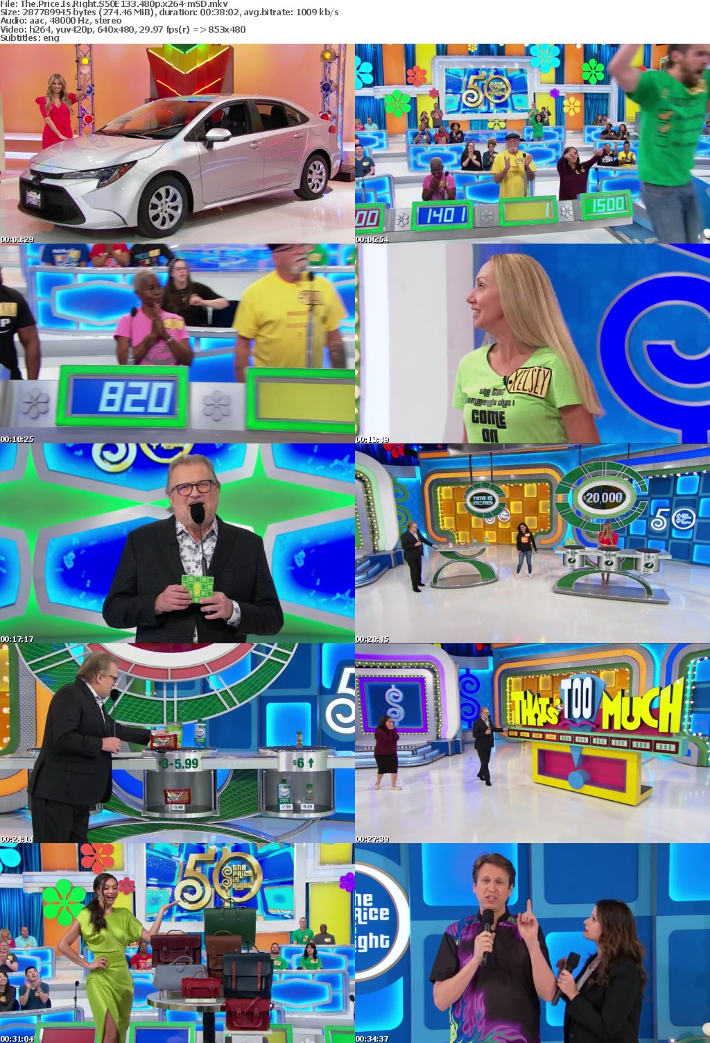 The Price Is Right S50E133 480p x264-mSD