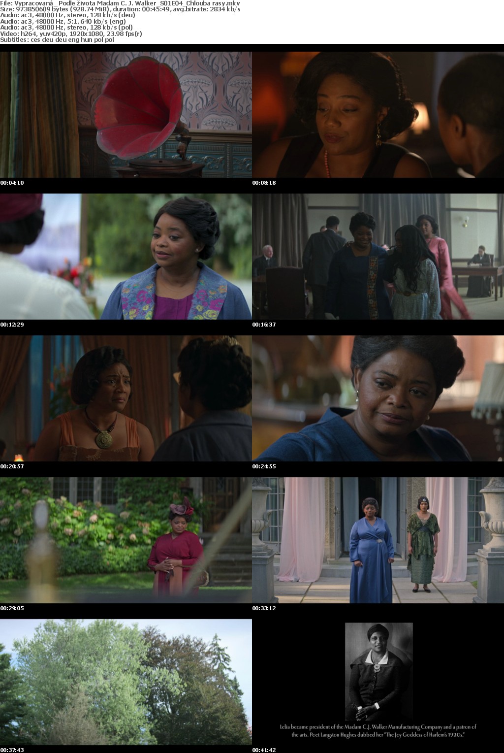 Self Made - Inspired by the Life of Madam C J Walker (MiniSeries)(2020)(Complete)(FHD)(1080p)(x264)(WebDL)(EN-DE+PL)(MultiSUB) PHDTeam