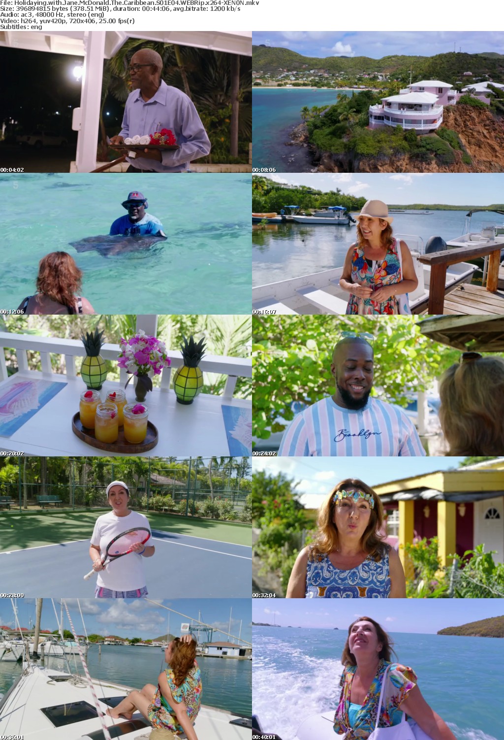 Holidaying with Jane McDonald The Caribbean S01E04 WEBRip x264-XEN0N