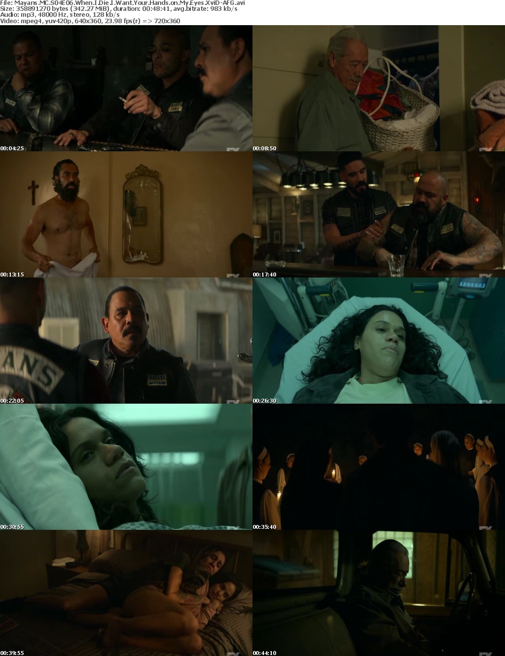 Mayans MC S04E06 When I Die I Want Your Hands on My Eyes XviD-AFG