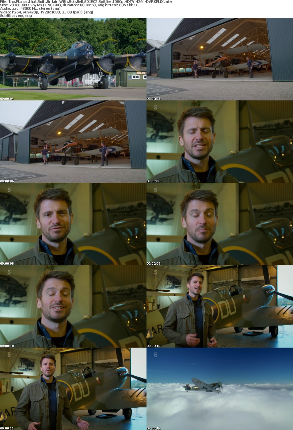 The Planes That Built Britain With Rob Bell S01E02 Spitfire 1080p HDTV H264-DARKFLiX