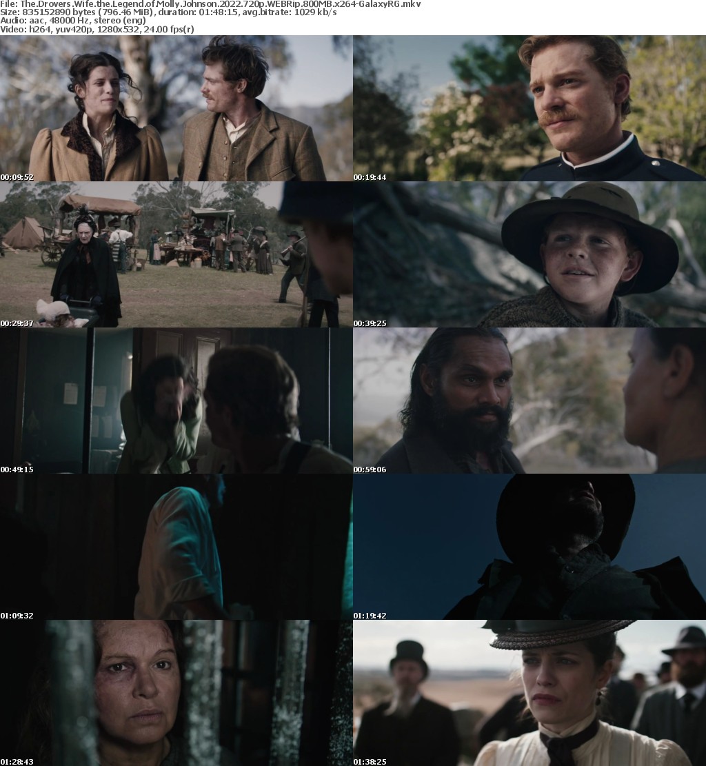 The Drovers Wife the Legend of Molly Johnson 2022 720p WEBRip 800MB x264-GalaxyRG