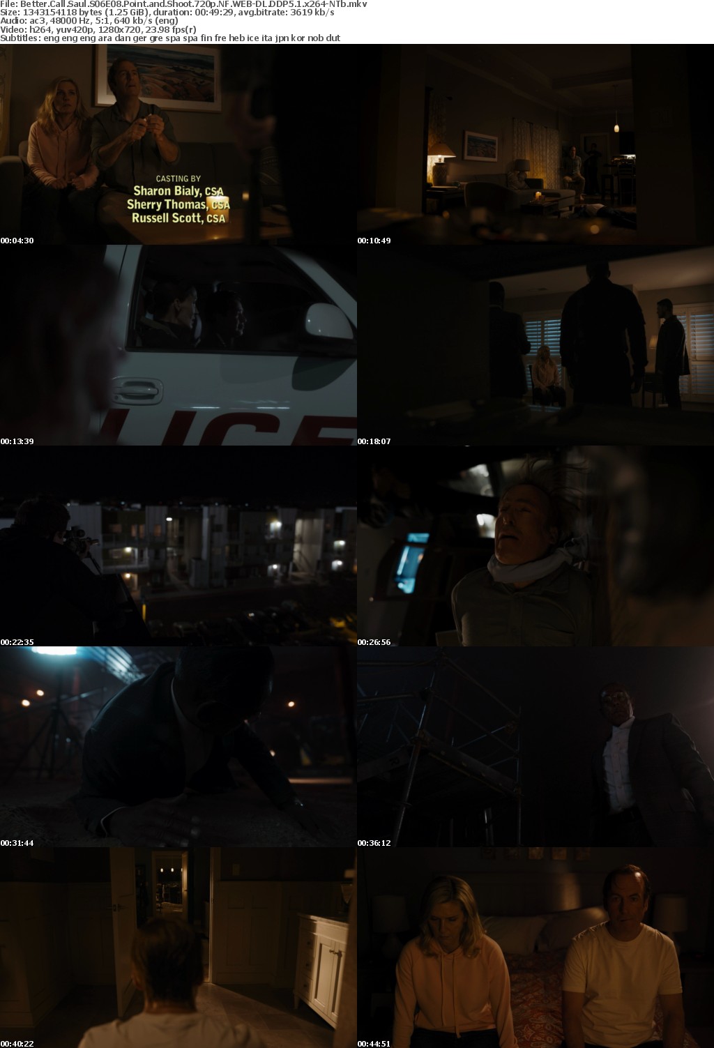 Better Call Saul S06E08 Point and Shoot 720p NF WEBRip DDP5 1 x264-NTb